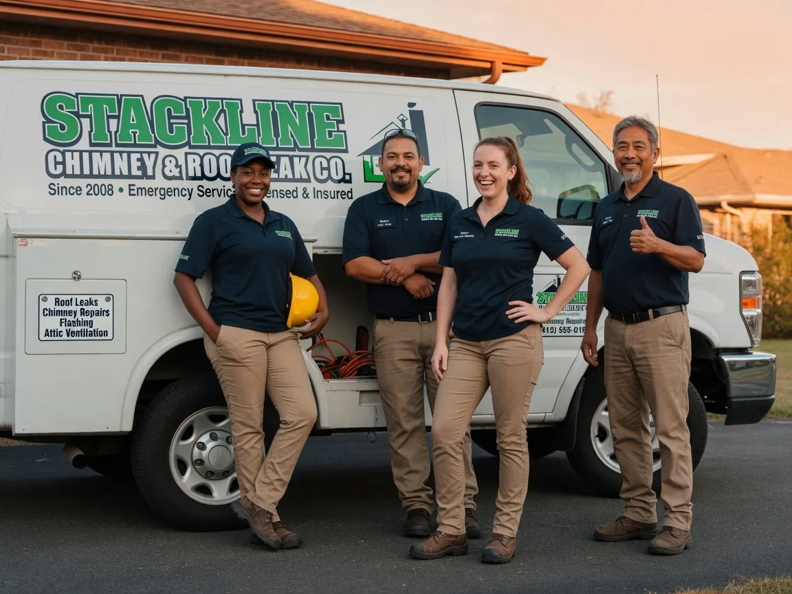 Chimney flashing repair company in Lankin, ND